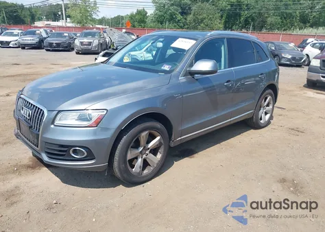 2013 Audi Q5 Hybrid 2.0T Prestige из США, поврежденный, VIN WA1C8AFP3DA076502
